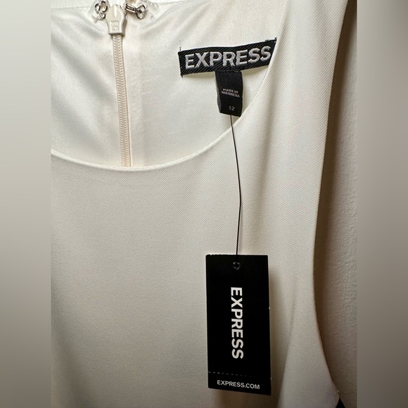 NWT Express bodycon color blocking dress size 12 - Picture 5 of 12